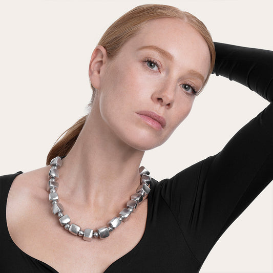 Ogrlica COLLIER 16 CUBE BOMBE E BOULE