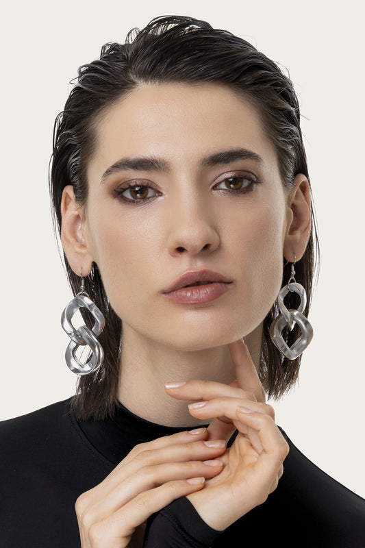 Naušnice BOUCLES CHAÎNE