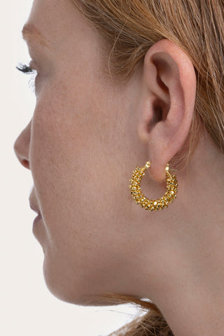 Naušnice ORECCHINI CERCHIO PEPITE