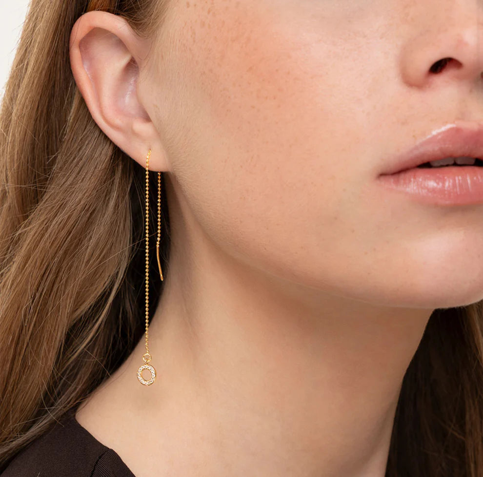 Naušnice ORECCHINI MICRO CATENA CERCHI BRILL