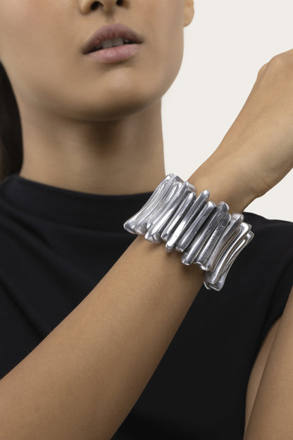 Narukvica RECTANGE CREUX