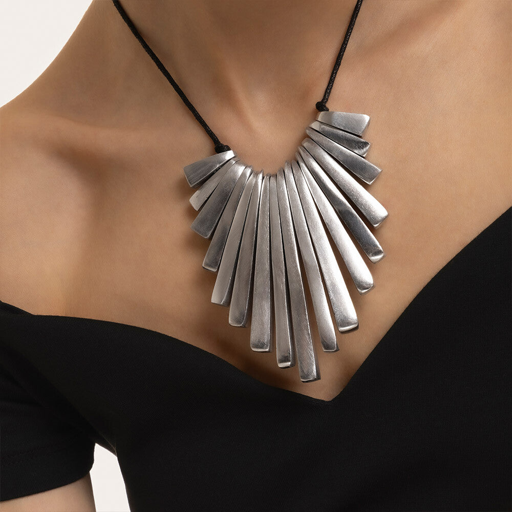 Ogrlica COLLIER 17 BARRETTES IRREGULIERES