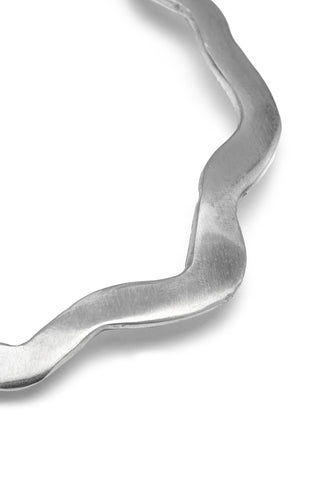 Ogrlica COLLIER RIGIDE SIMPLE ONDULÉ