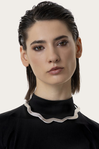 Ogrlica COLLIER RIGIDE SIMPLE ONDULÉ
