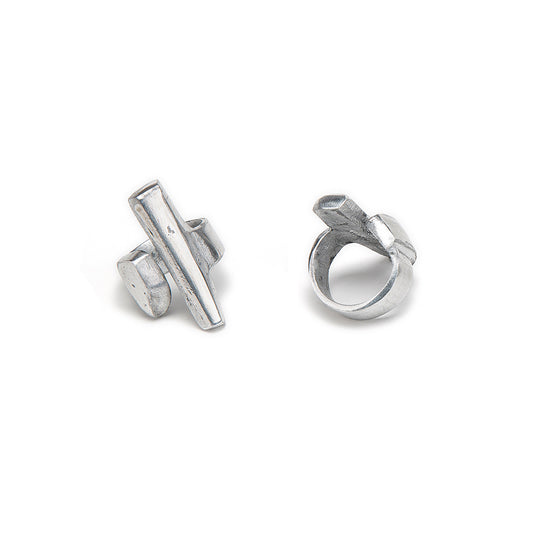 Prsten ANELLO 2 RECTANGLE OUVERT