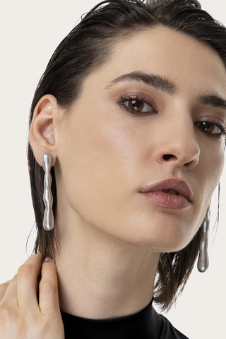 Naušnice BOUCLES GOUTTE ALLONGE