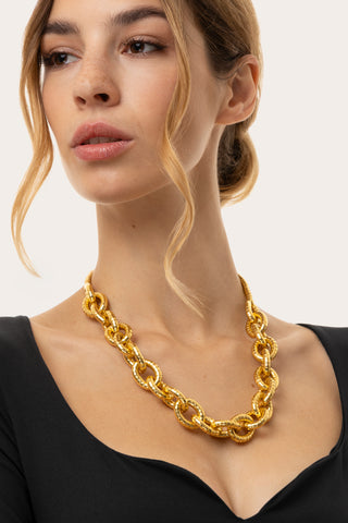 Ogrlica COLANA CATENA SERPENTE