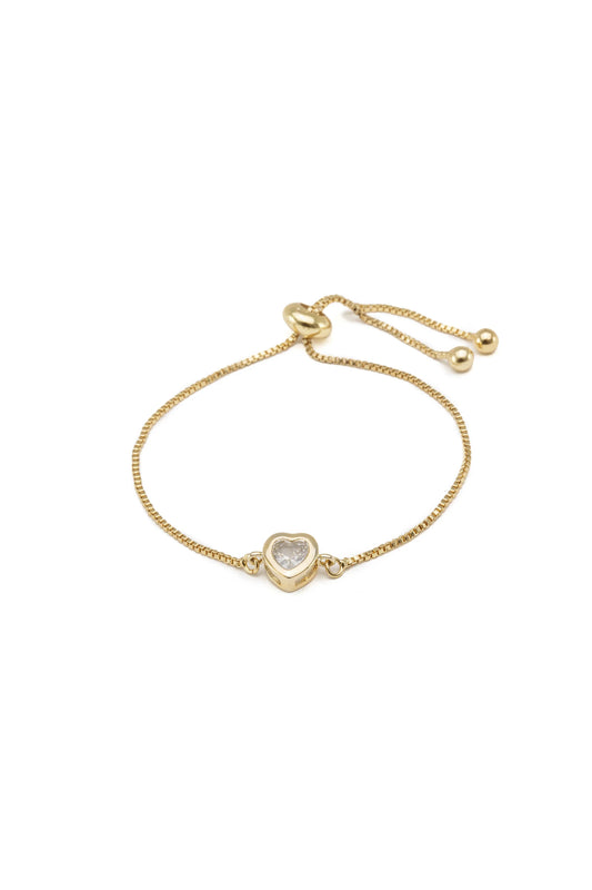 Narukvica BRACCIALE REGOLABILE CUORE