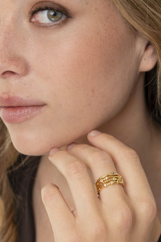 Prsten ANELLO KARAT PIETRE ZIRCONIA