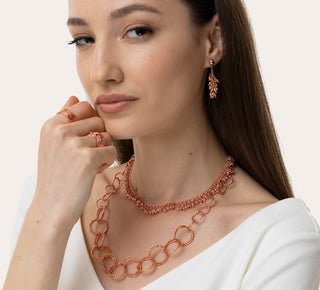 Naušnice ORECCHINI MOGRA SFERE / CRISTALLI