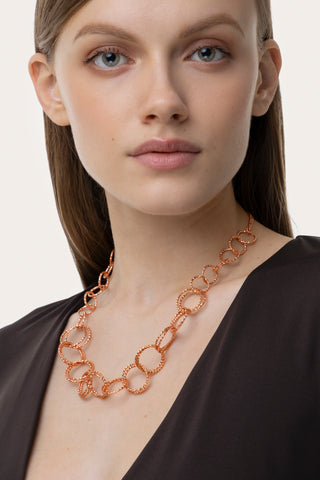 Ogrlica COLLANA CERCHI LUMINOSI